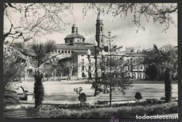 Postales: Calatayud. *Plaza del General&iacute;simo* Sicilia n&ordm; 21. Circulada 1963.