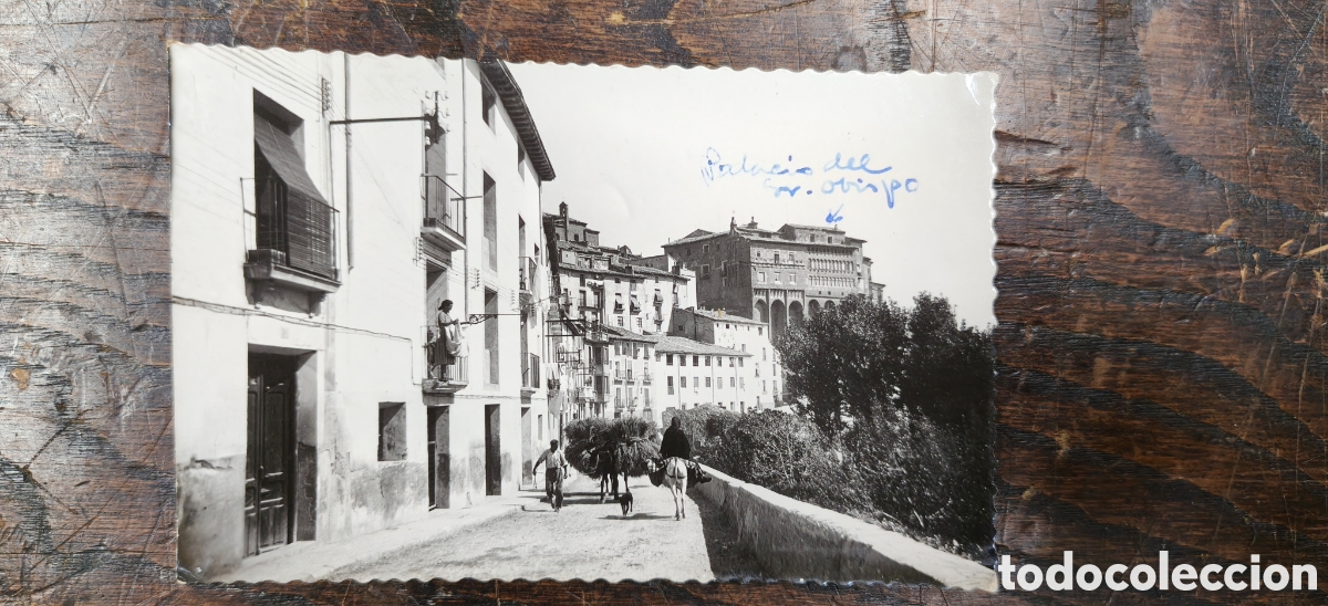 Postales: Postal Circulada Tarazona 1958 A La Coru&ntilde;a - Paseo General Mola - Edici&oacute;n Local Daniel Arbon&eacute;s Vilac