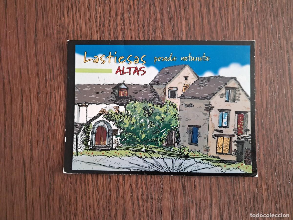 Postales: postal de Espa&ntilde;a de publicidad, posada naturista Lastiesas altas, Huesca.