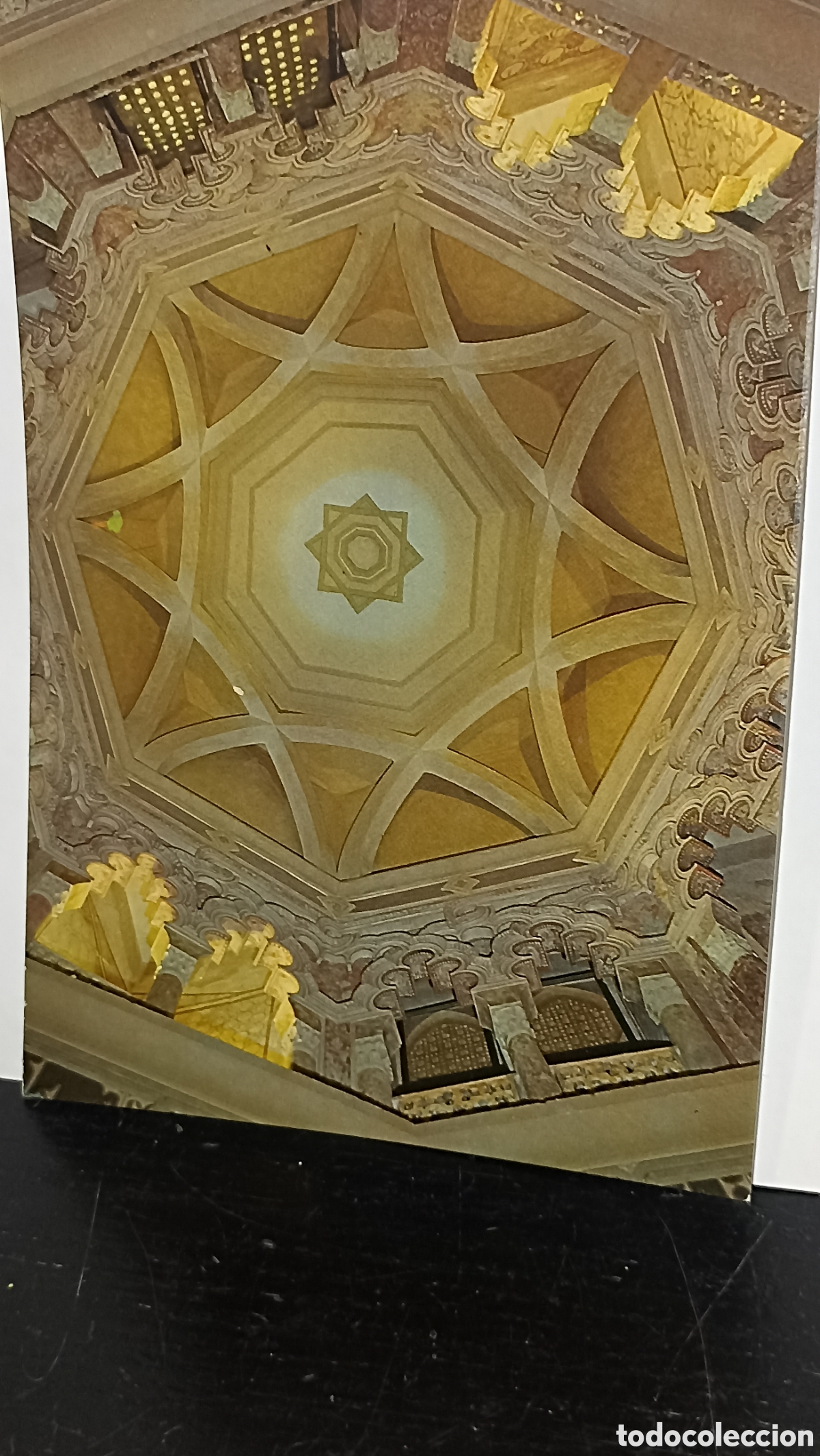 Postales: MINT castillo de aljafer&iacute;a techo de la mezquita