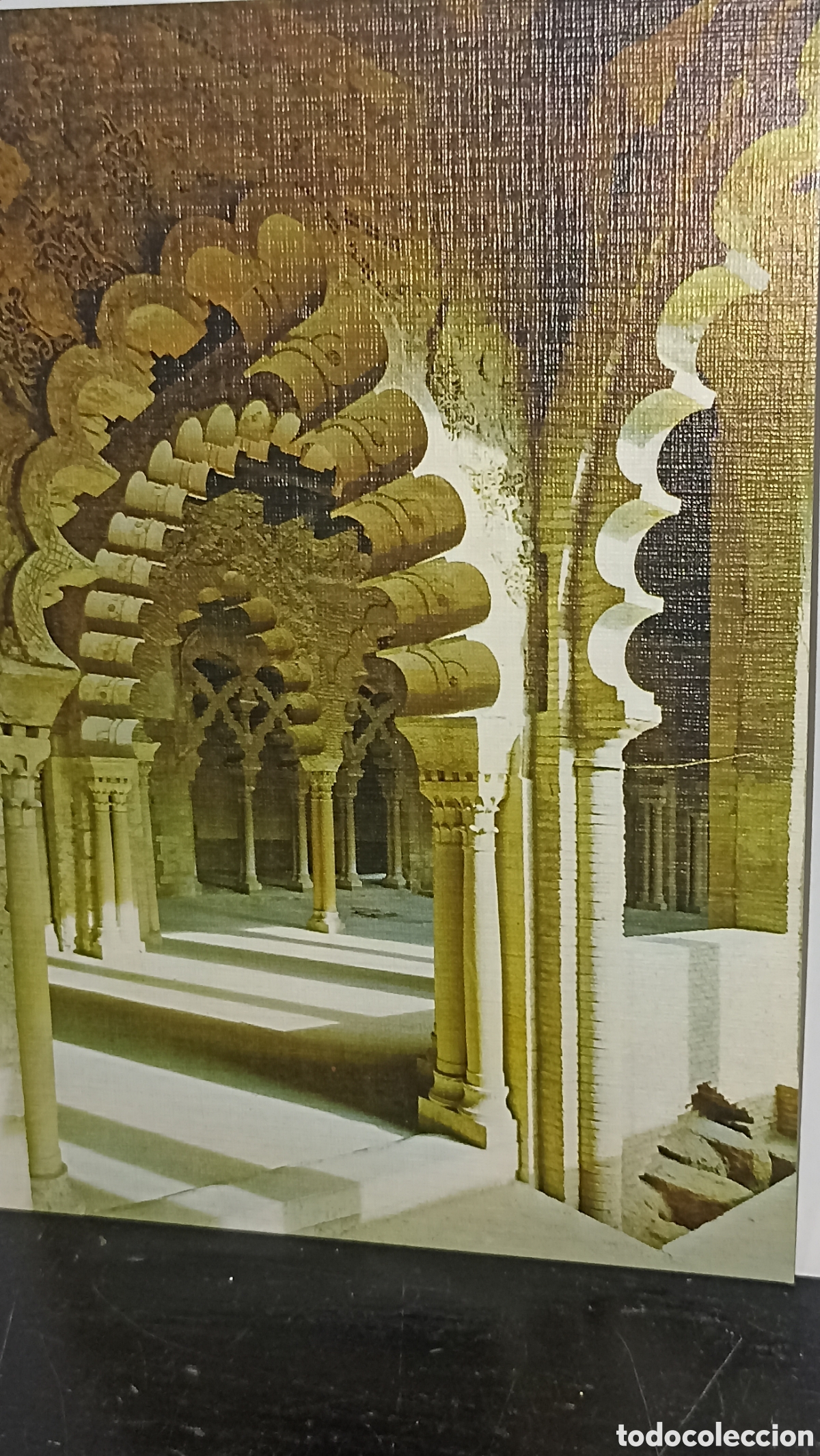 Postales: MINT castillo de aljafer&iacute;a arcos lobulados