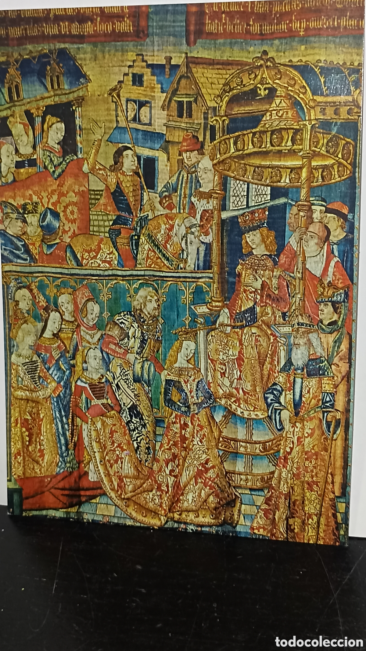 Postales: MINT Zaragoza catedral de la seo museo de tapices historia de Ester siglo XV
