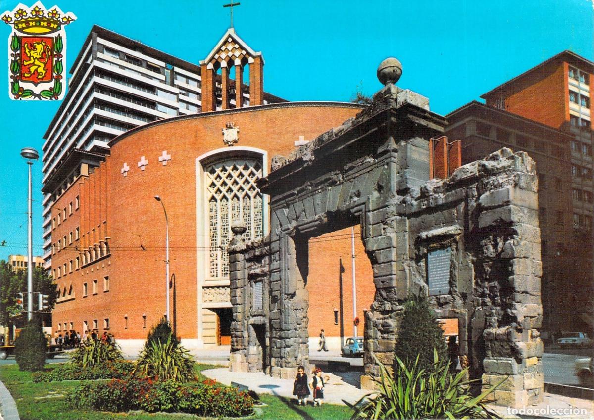 Postales: Postal de la Puerta del Carmen en Zaragoza