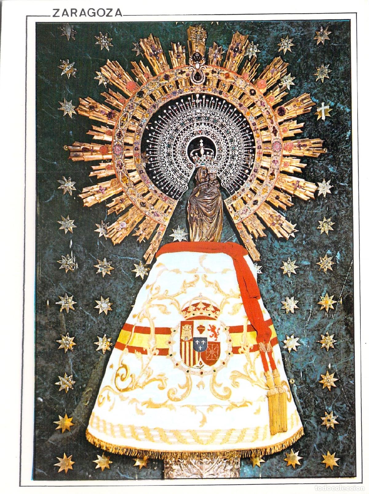 Postales: Postal de Nuestra Se&ntilde;ora del Pilar en Zaragoza