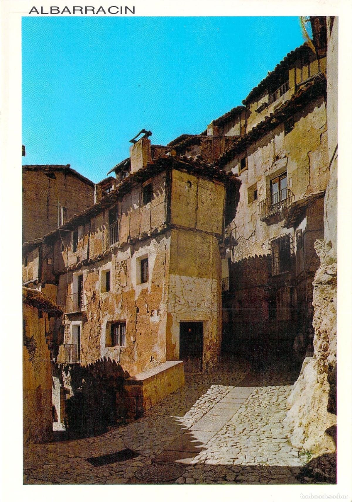 Postales: Postal de Calle Azagra y Escalerillas en Albarracin Teruel