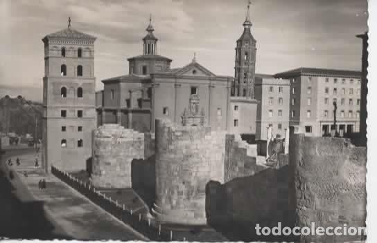 Postales: ZARAGOZA ESCRITA MURALLA ROMANA