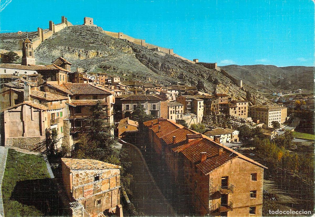 Postales: Postal de Albarracin, Ciudad Hist&oacute;rica y Monumental con sus Murallas