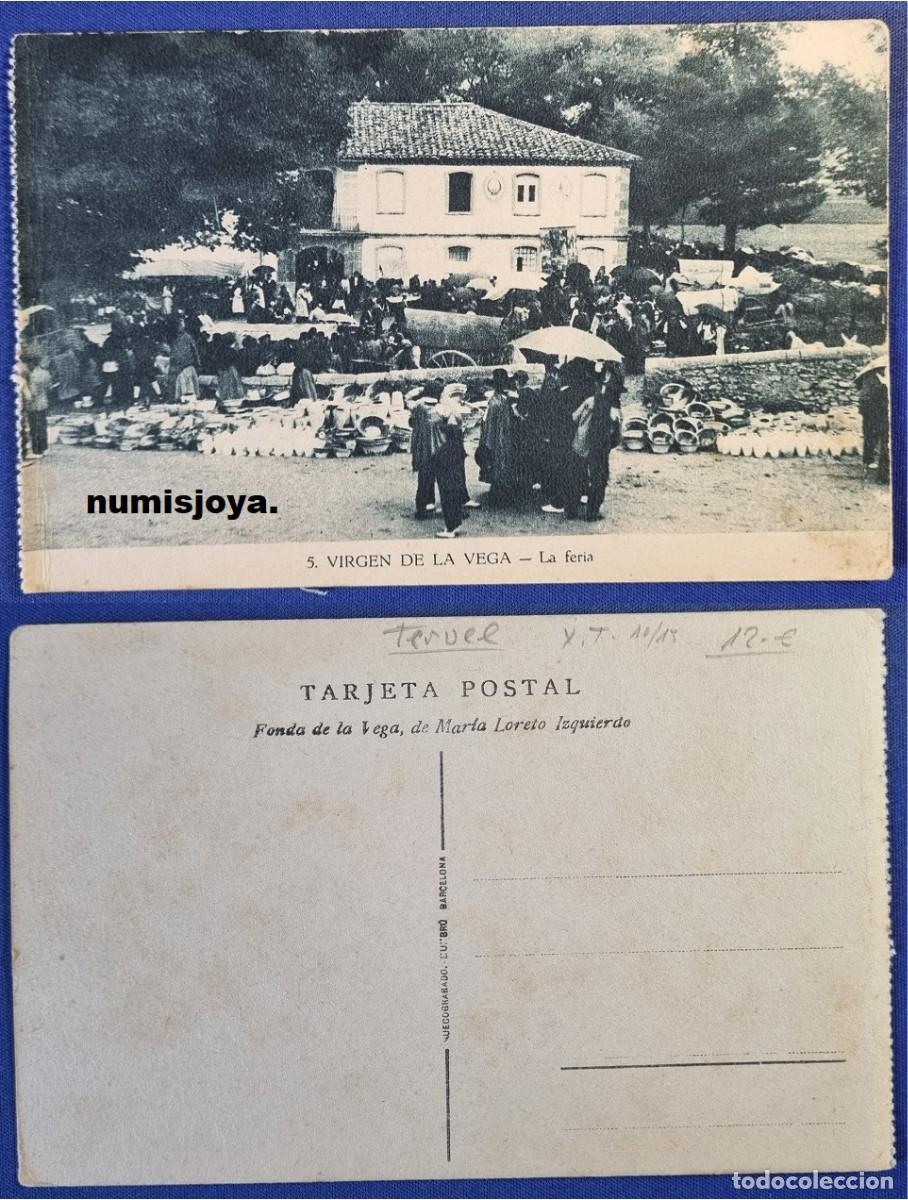 Cartoline: Postal de TERUEL Espa&ntilde;a a&ntilde;o 1910. Virgen de la Vega - la Feria. Ed. MAMBRU.