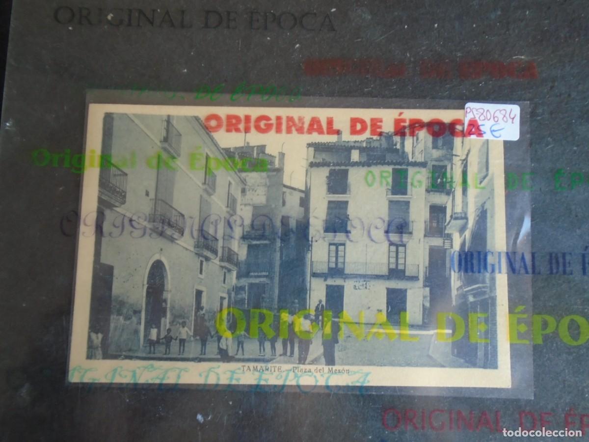 Cartes Postales: (PS-80684)POSTAL DE TAMARITE(HUESCA)-PLAZA DEL MESON