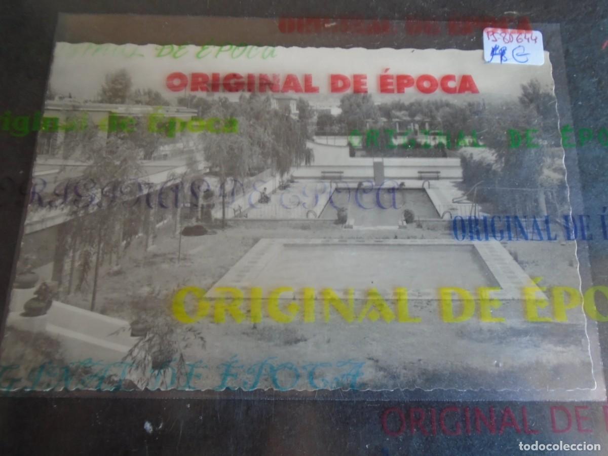 Postales: (PS-80644)POSTAL DE ESCATRON(ZARAGOZA)-VISTA GENERAL.PISCINA CLUB RECREATIVO