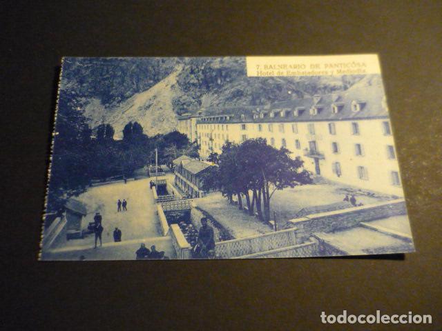 Cartes Postales: BALNEARIO DE PANTICOSA HUESCA HOTEL DE EMBAJADORES Y MEDIODIA