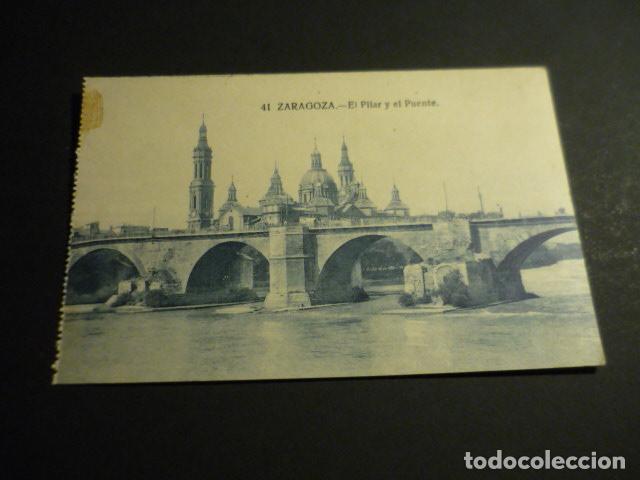Cartes Postales: ZARAGOZA EL PILAR Y EL PUENTE