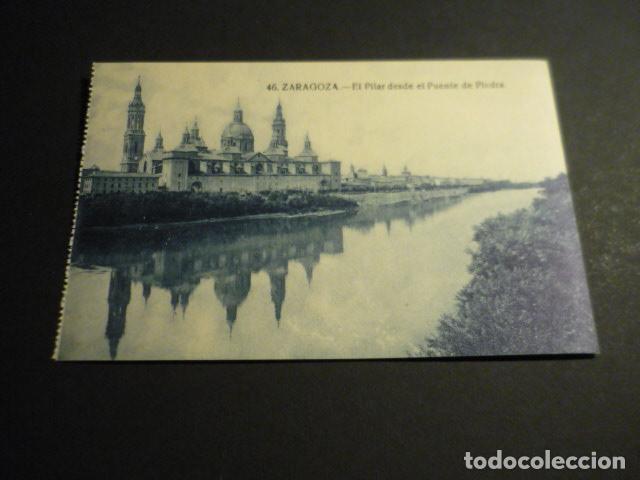 Cartes Postales: ZARAGOZA EL PILAR DESDE EL PUENTE DE PIEDRA