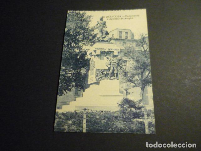 Cartes Postales: ZARAGOZA MONUMENTO A AGUSTINA DE ARAGON