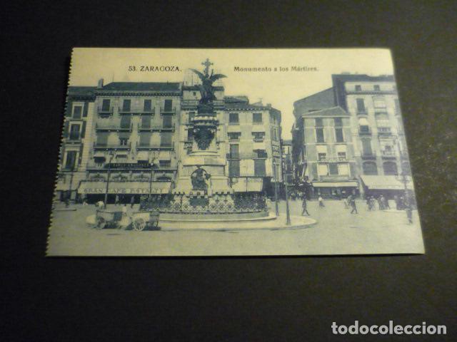 Cartes Postales: ZARAGOZA MONUMENTO A LOS MARTIRES
