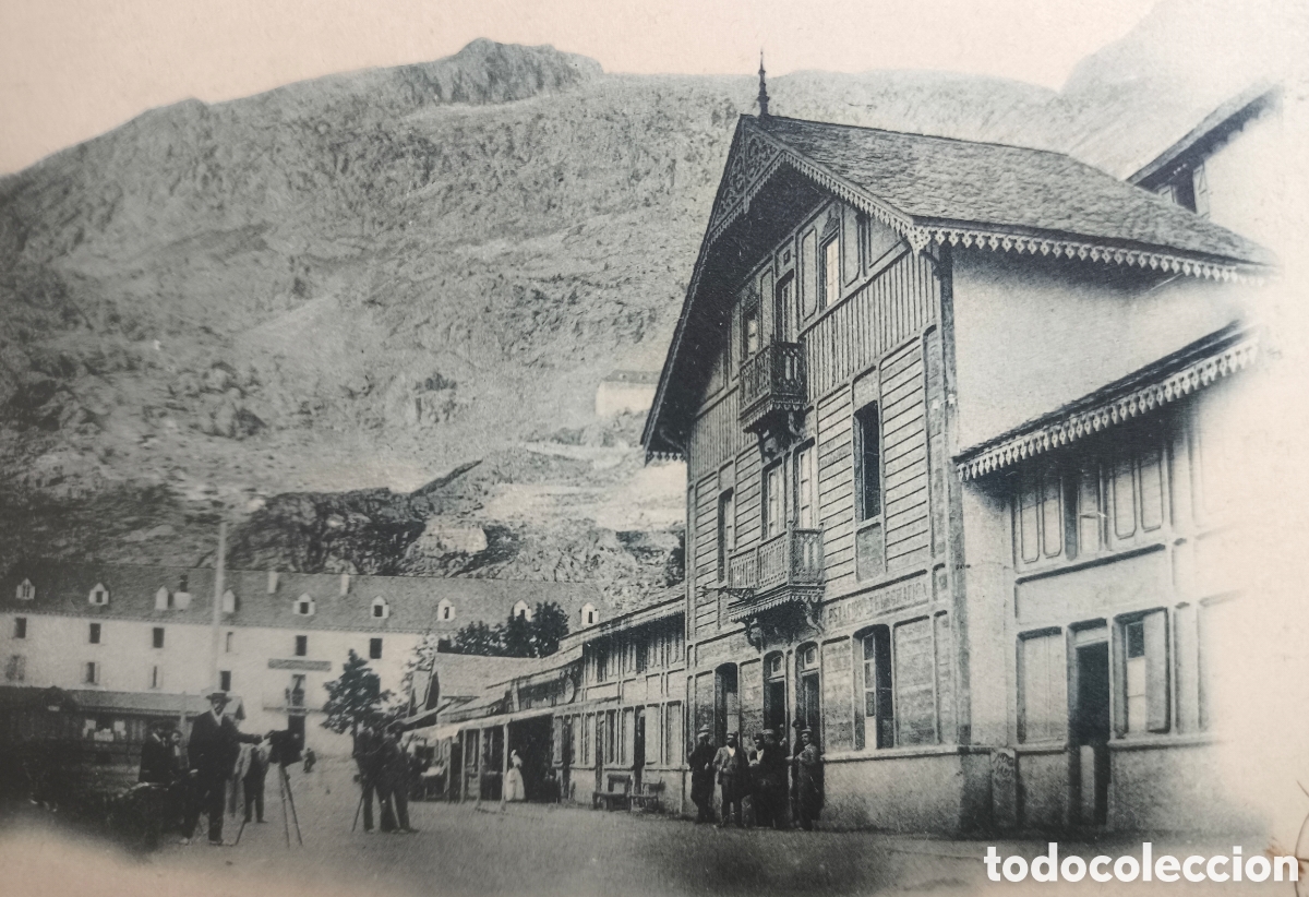Postales: PANTICOSA CHALET DE LA ESPERANZA POSTAL CIRCULADA COL. MARCIAL FOTOTIPIA HUESCA C. 1904