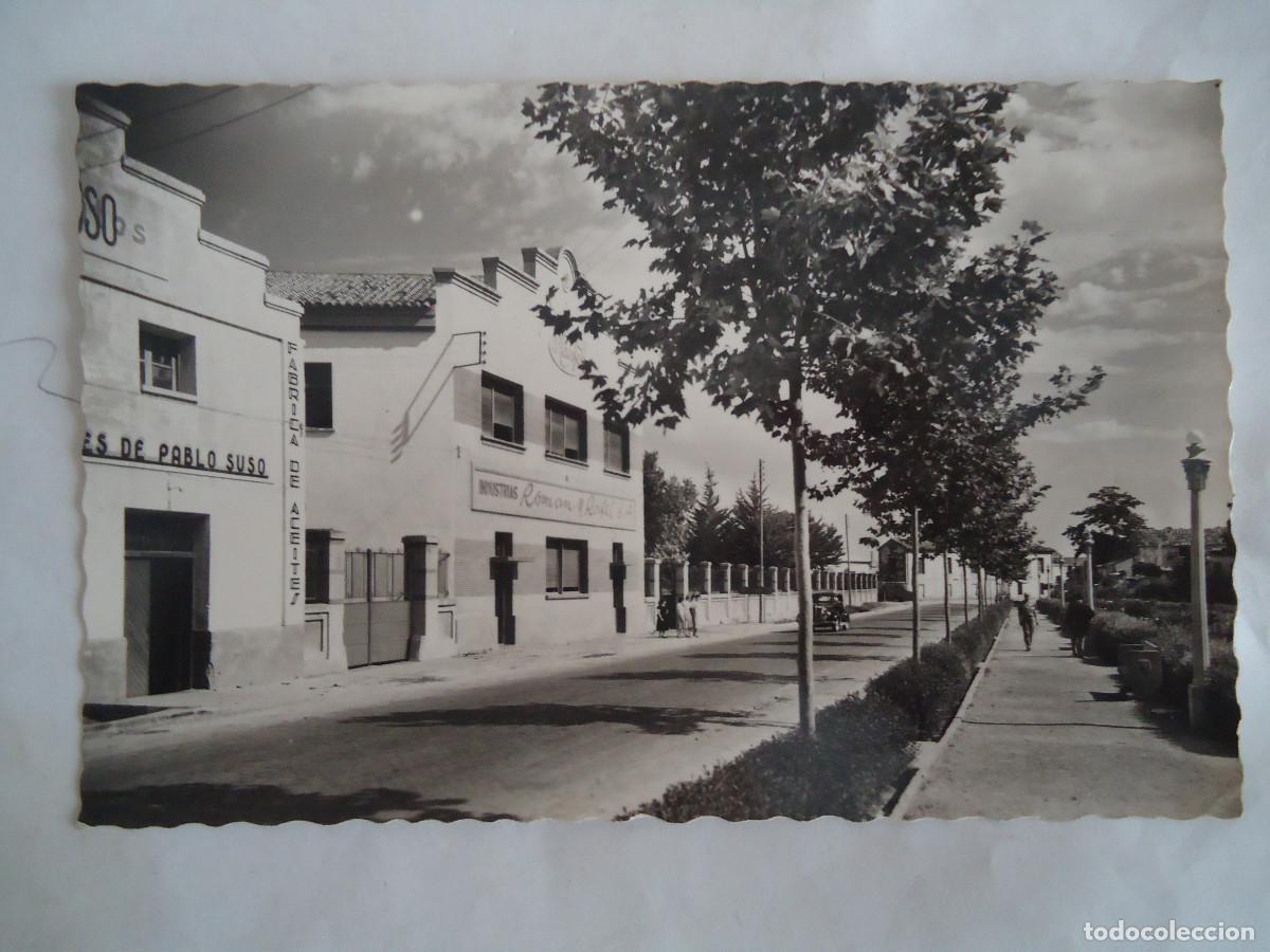Postales: POSTAL DE LA ALMUNIA DE DO&Ntilde;A GODINA, CARRETERA A MADRID. PP -13