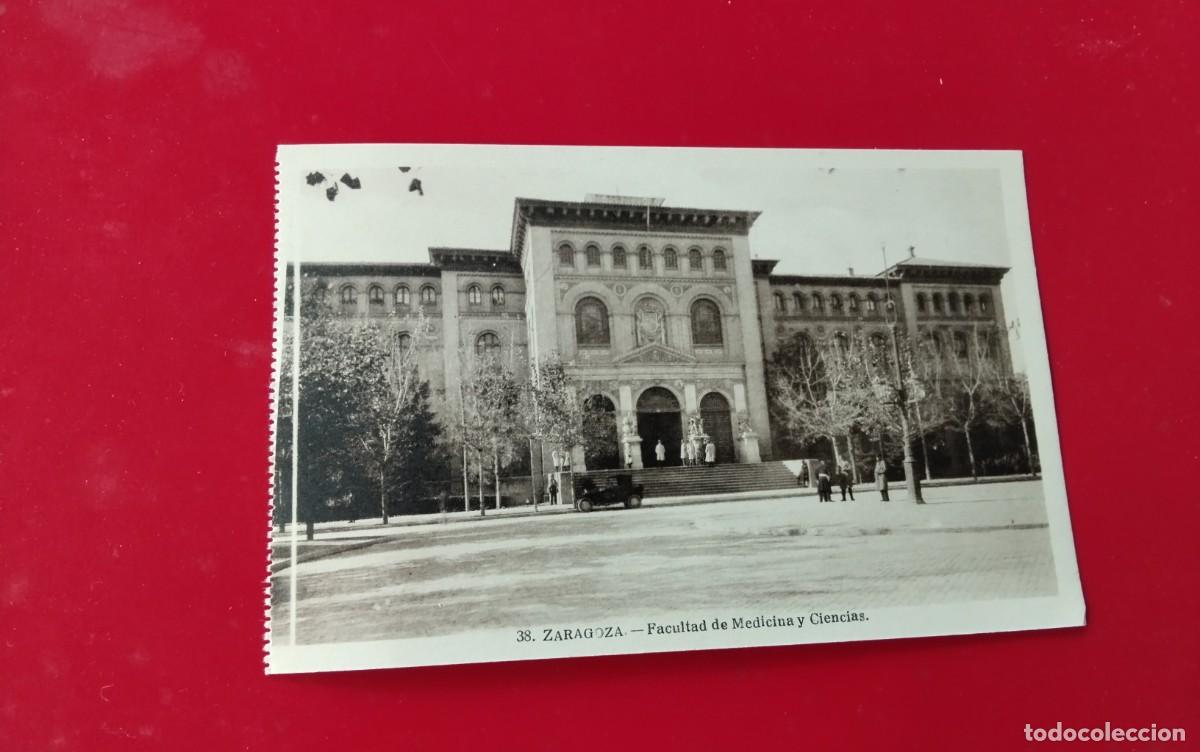 Postales: ZARAGOZA , POSTAL ANTIGUA, BLANCO Y NEGRO - Foto 2