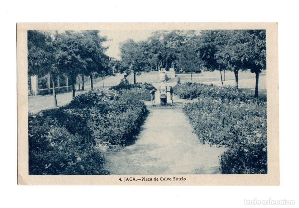 Postales: JACA.- PLAZA DE CALVO SOTELO.