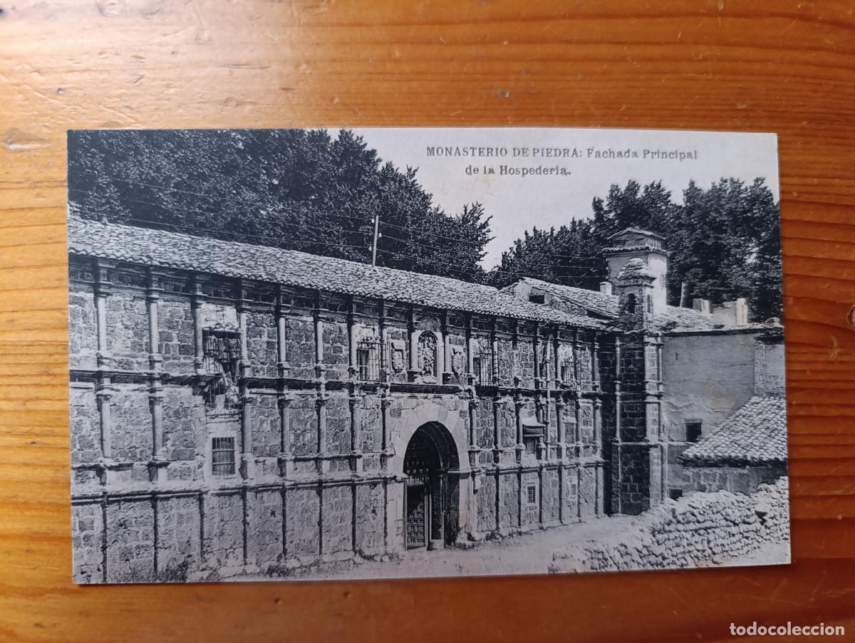 Cartes Postales: POSTAL. S/N - &rdquo;MONASTERIO DE PIEDRA-FACHADA HOSPEDER&Iacute;A&rdquo;. FOTOTIPIA HAUSER Y MENET. NO CIRCULADA.