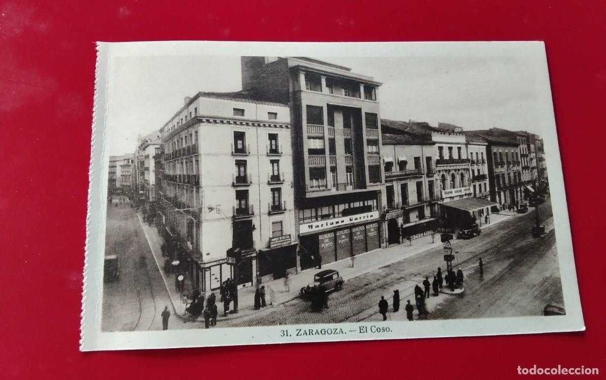 Postales: ZARAGOZA , POSTAL ANTIGUA , BLANCO Y NEGRO - Foto 2