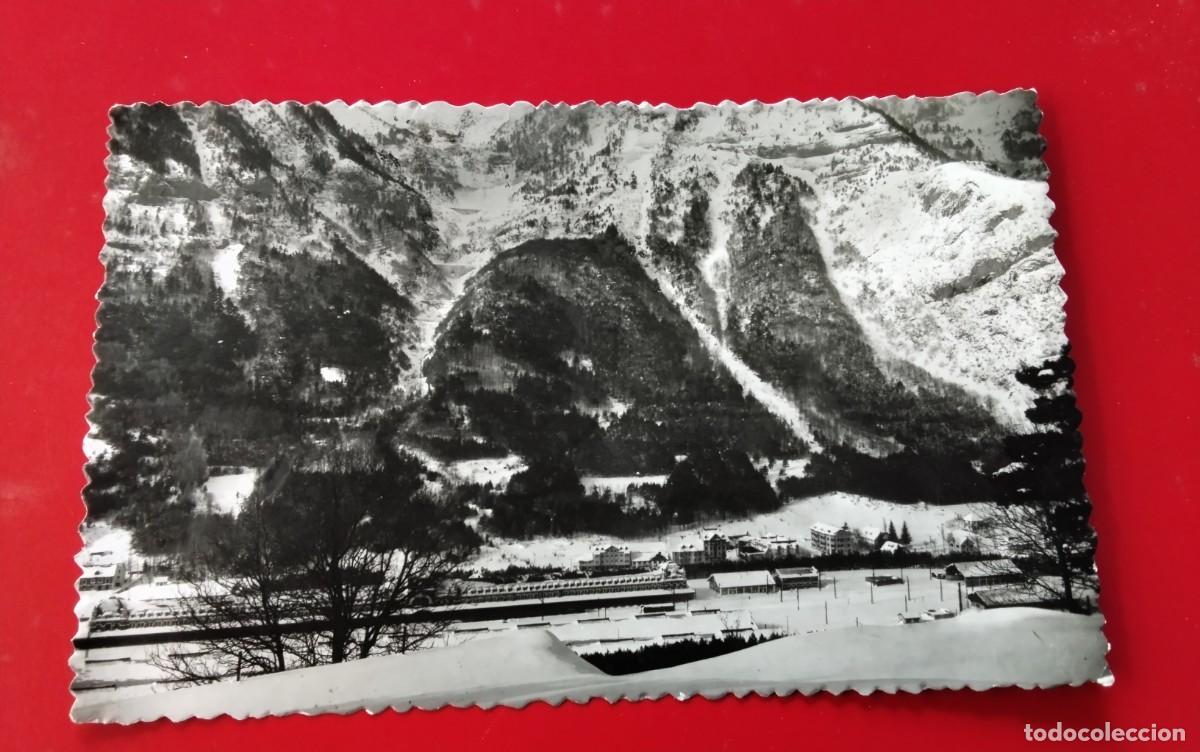 Postales: CANFRANC , POSTAL ANTIGUA , BLANCO Y NEGRO - Foto 2