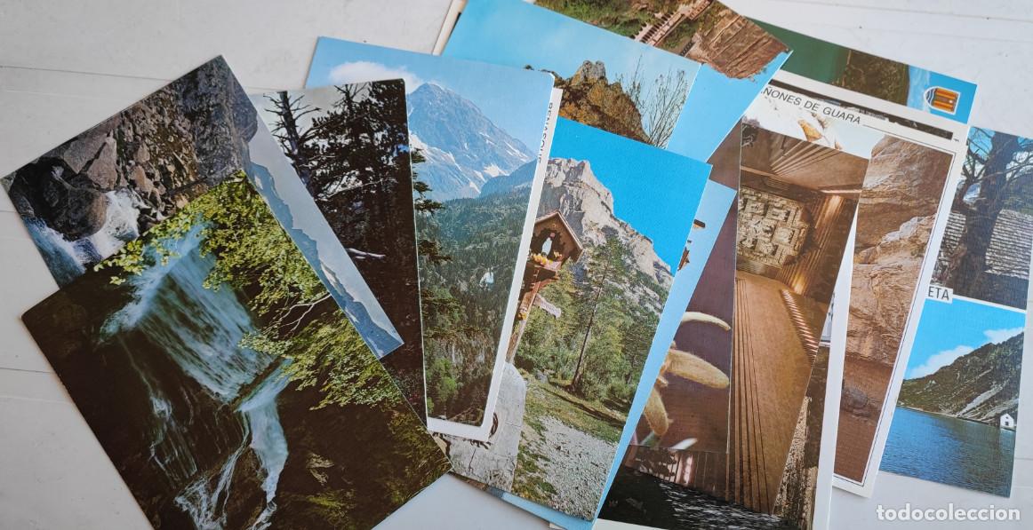 Postales: LOTE DE 17 POSTALES DE HUESCA, PIRINEO ARAGONES, EDICIONES SICILIA, EDICION DE LUJO