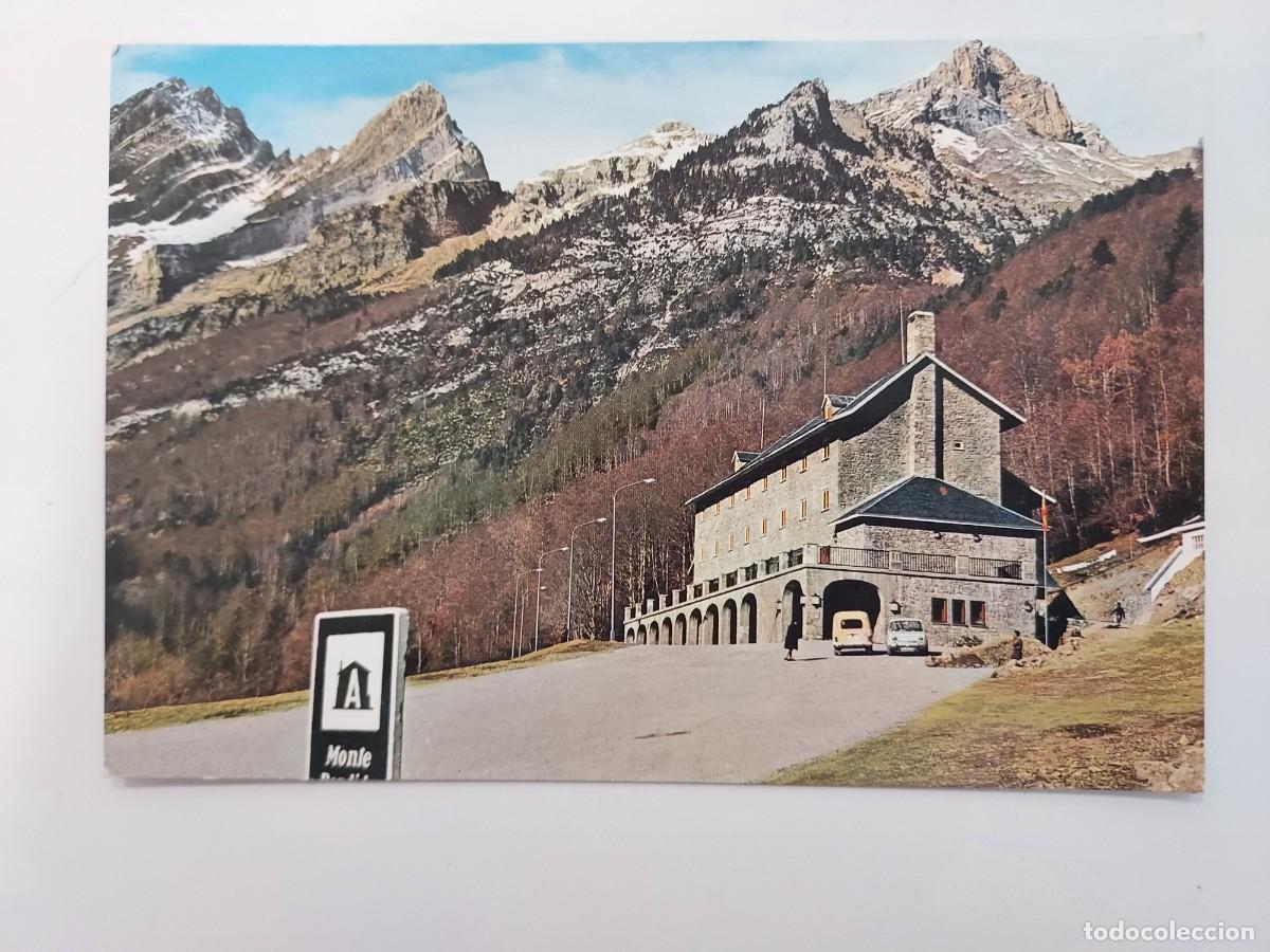 Postales: POSTAL BIELSA ALBERGUE NACIONAL CIRCO PINETA. 1969. SIN CIRCULAR. HUESCA. PE&Ntilde;ARROYA 9 RENAULT 4
