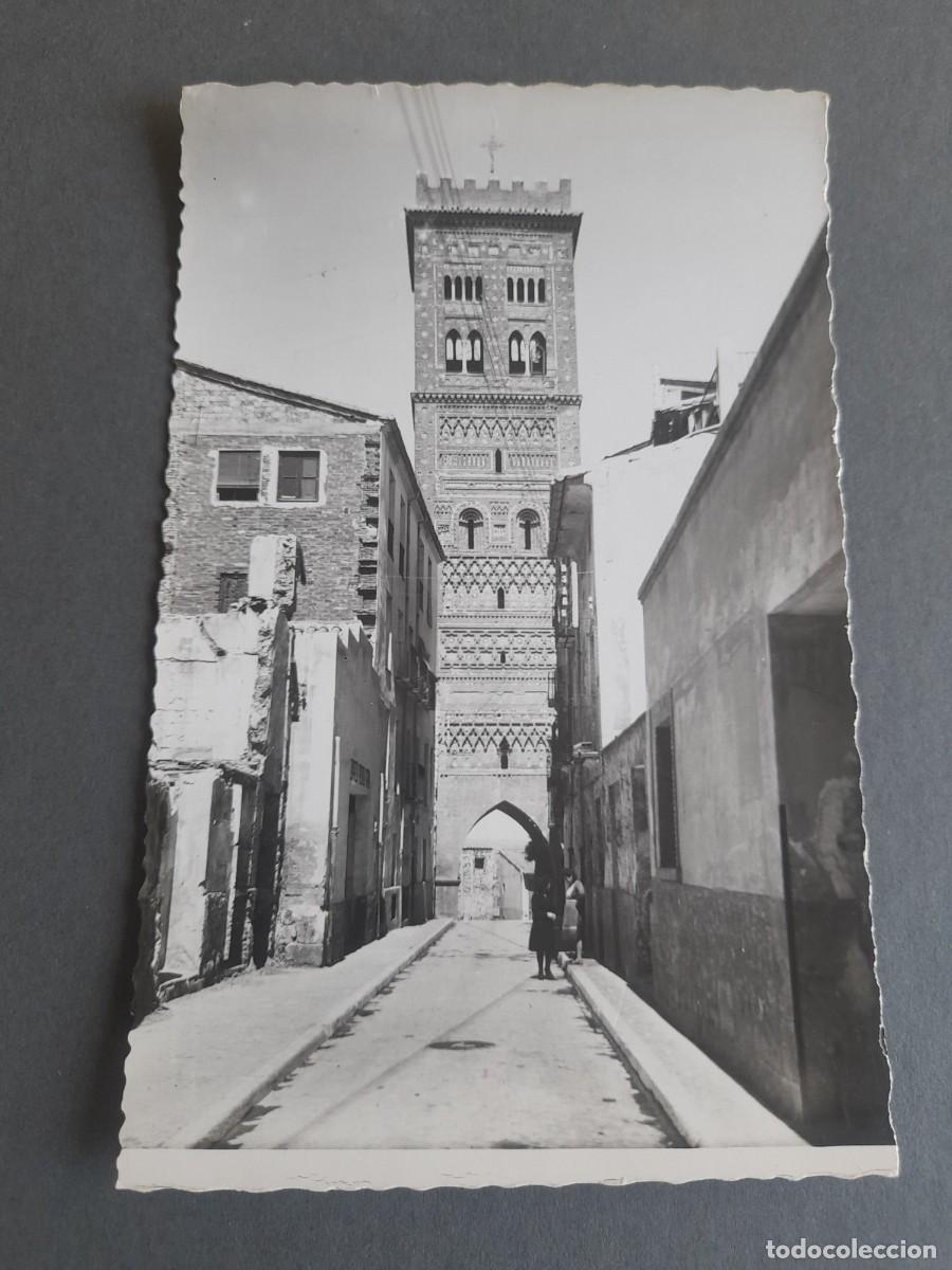 Postales: Postal de teruel -4- torre de la iglesia de San martin, garrabella escrita 1961