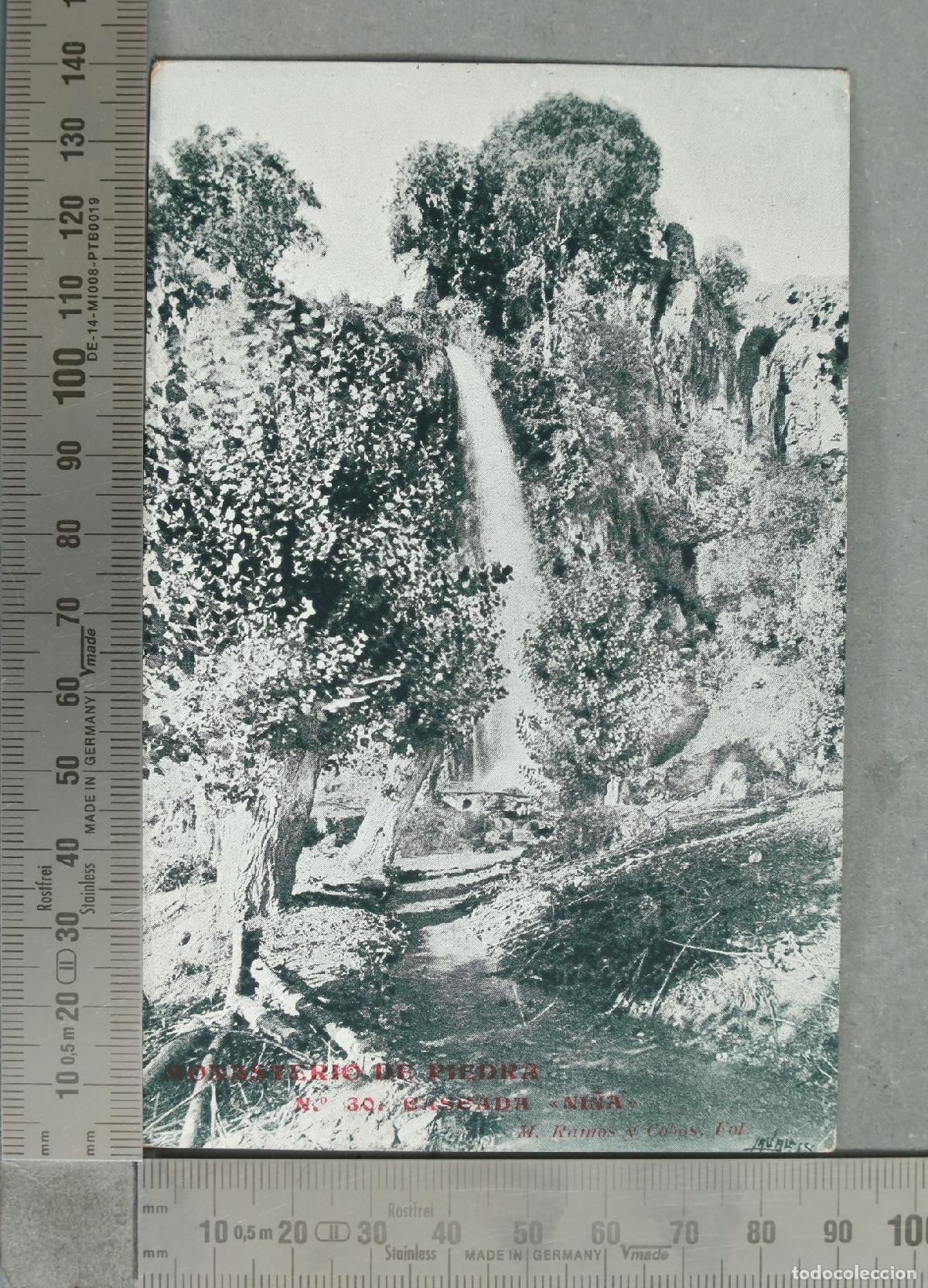 Postales: FOTOGRAFIA. Monasterio de Piedra - 39 - Cascada Nina - M. Ramos y Cobos