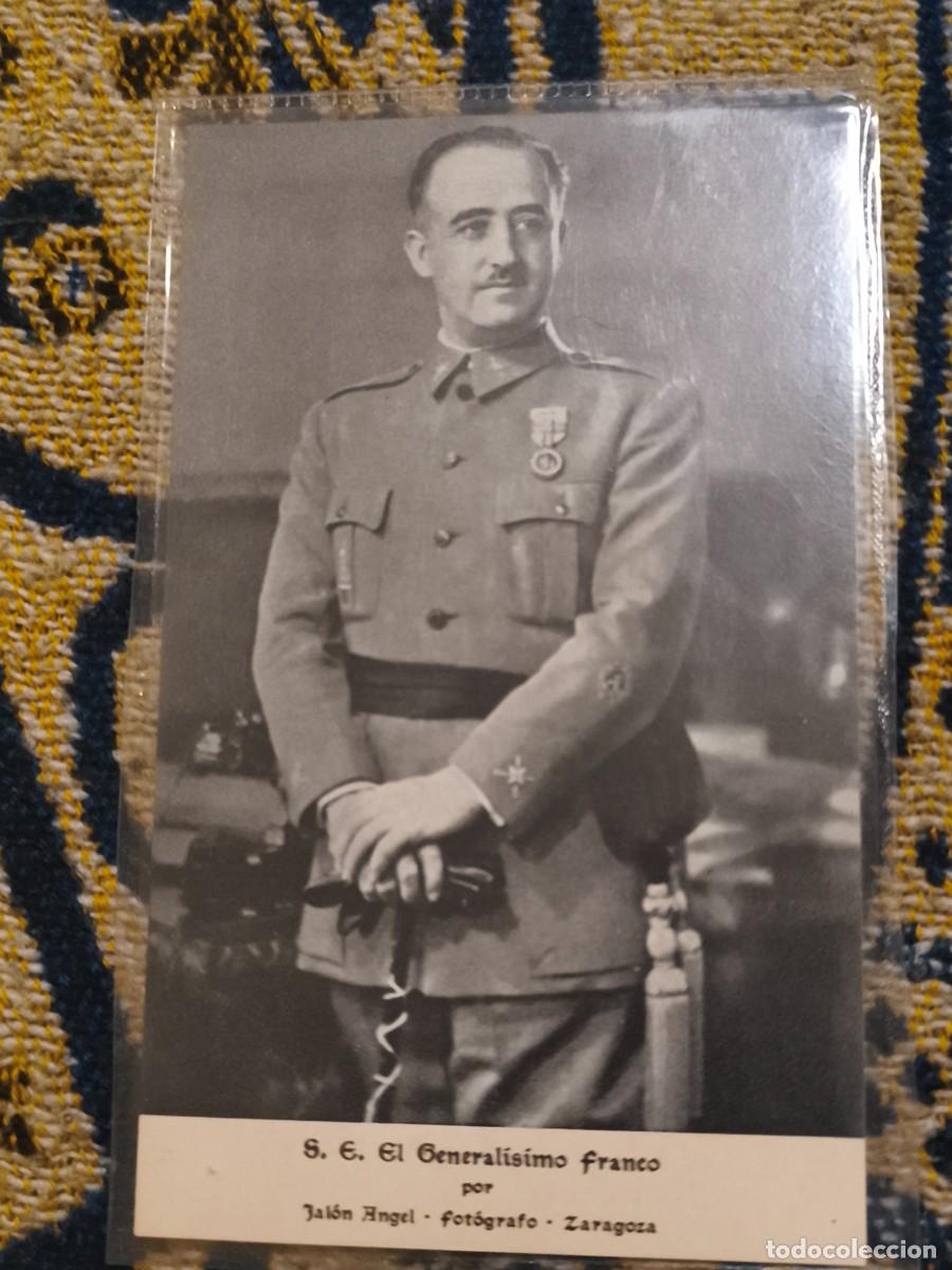 Postales: Postal de su excelencia el general&iacute;simo don Francisco Franco Bahamonte