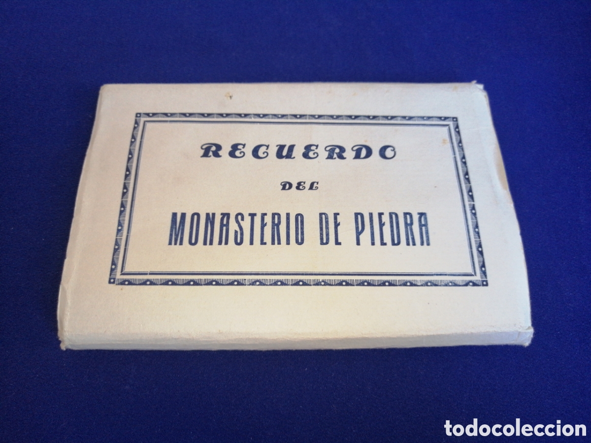 Postales: RECUERDO DEL MONASTERIO DE PIEDRA - 10 POSTALES