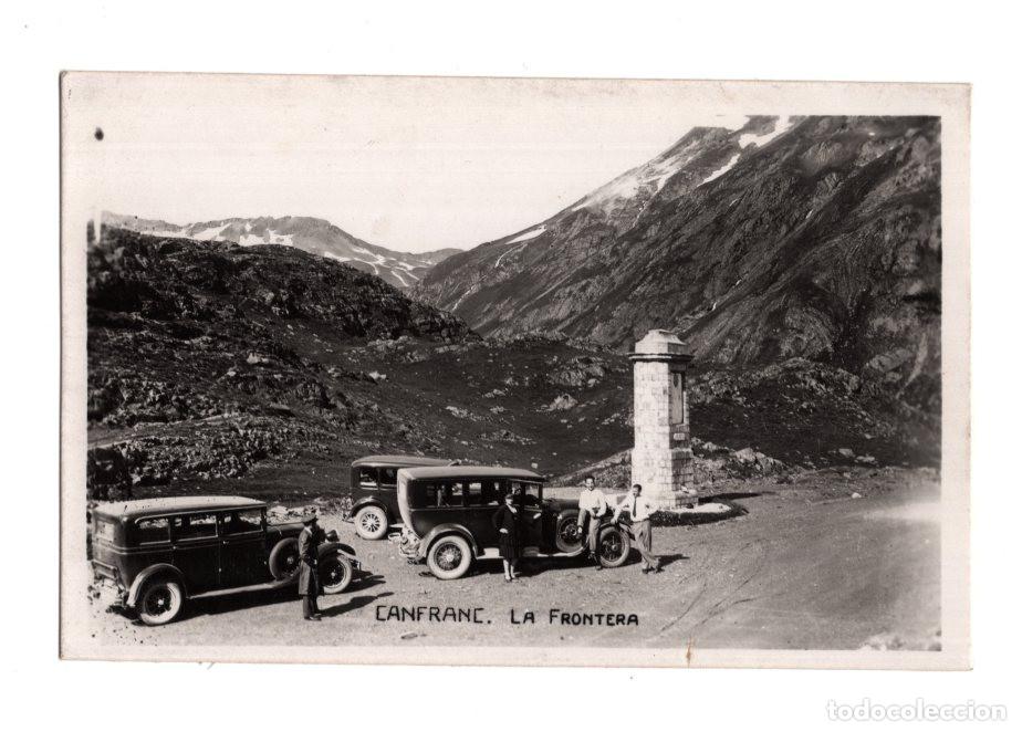 Postales: CANFRANC.(HUESCA).- LA FRONTERA. - Foto 1