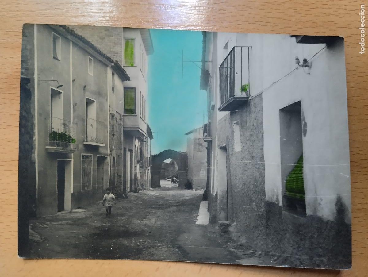 Postales: HUESCA BERBEGAL ED. EXCL. FRANCISCO CIRIA. POSTAL FOTOGR&Aacute;FICA COLOREADA.