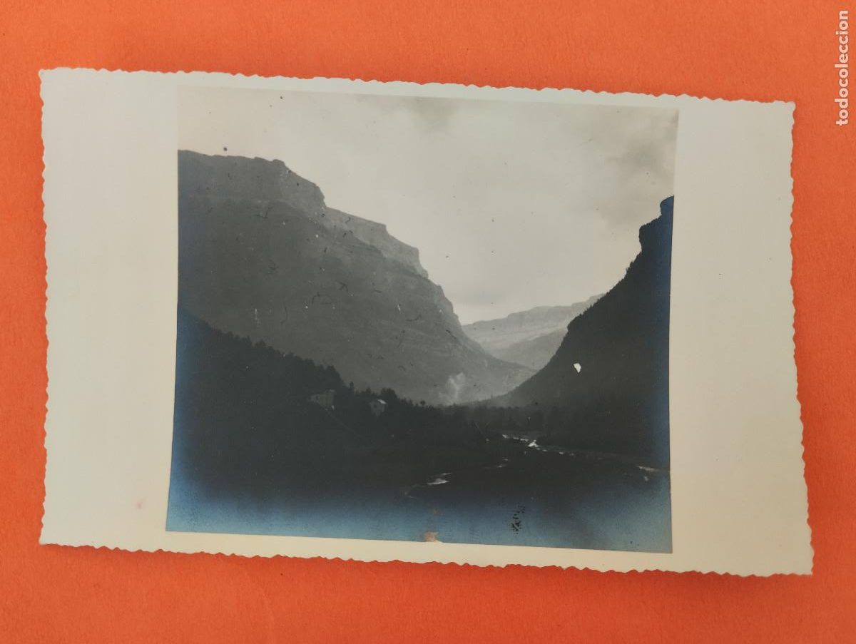 Postales: POSTAL FOTOGRAFICA VALLE DE ORDESA. PIRINEO ARAGONES HUESCA. A&Ntilde;O 1932.