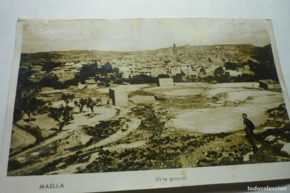 Postales: postal maella.vista general cm