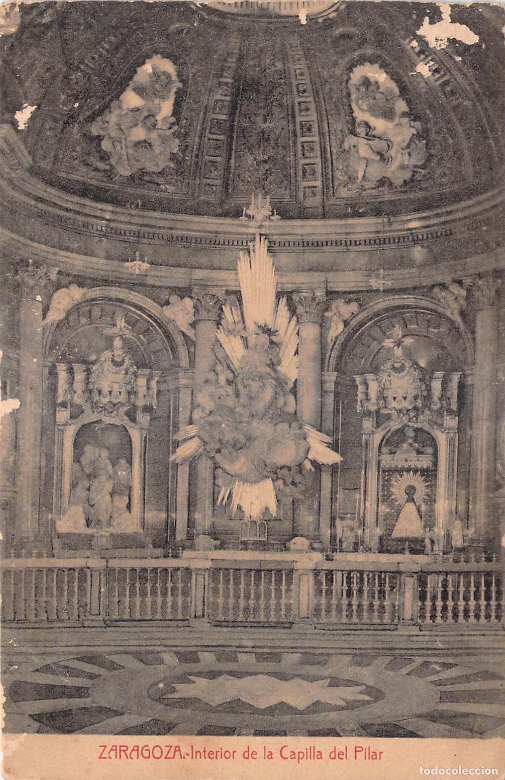 Postales: Postal de la Bas&iacute;lica del Pilar en Zaragoza