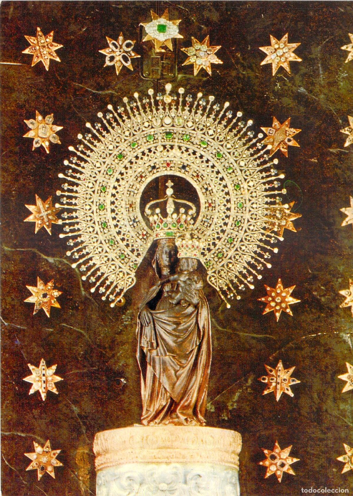 Postales: Postal de la Virgen del Pilar en Zaragoza