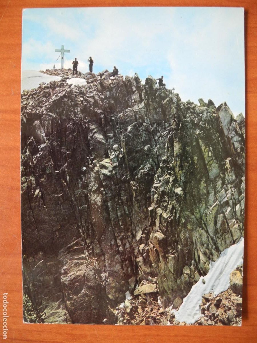 Postales: Benasque. Paso de Mahoma y cima del Aneto. Ed. Sicilia n. 9