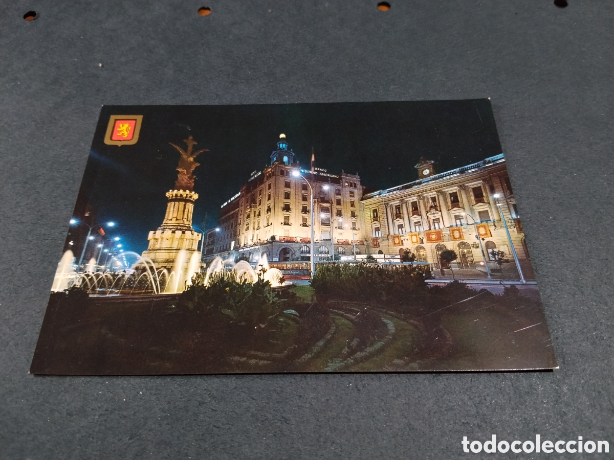 Postales: Postal Zaragoza, Banco Hispano Americano