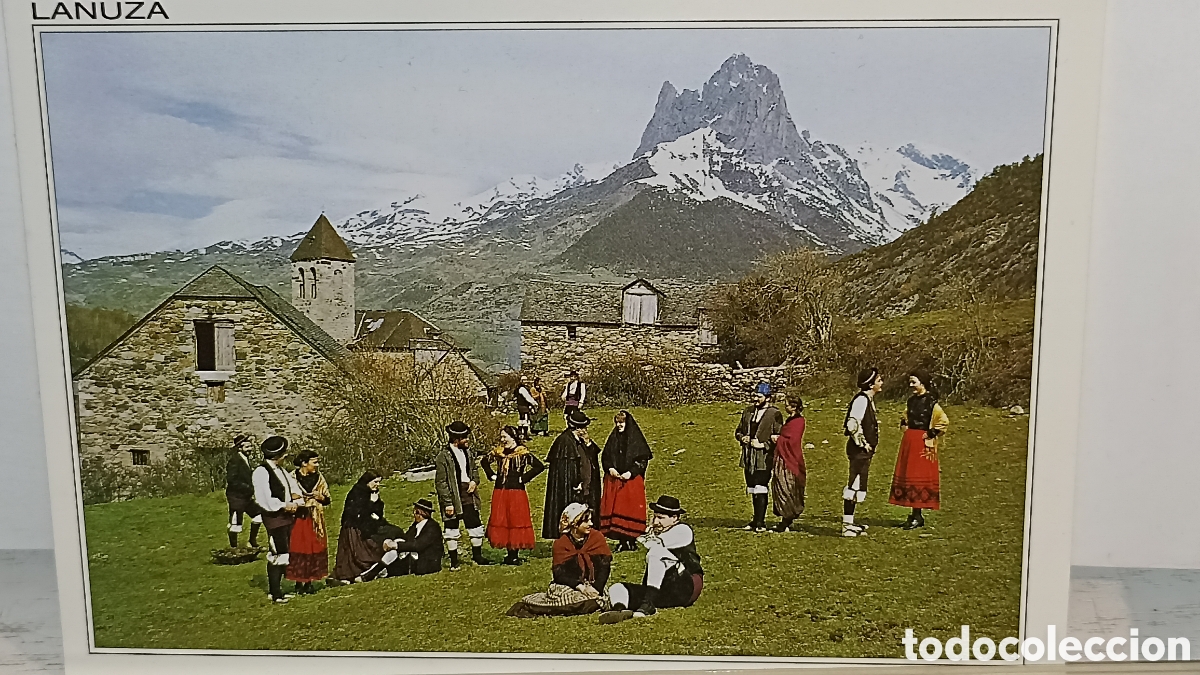 Postales: Mint valle de Tena Huesca Pirineo aragon&eacute;s lanuza al fondo la foratata