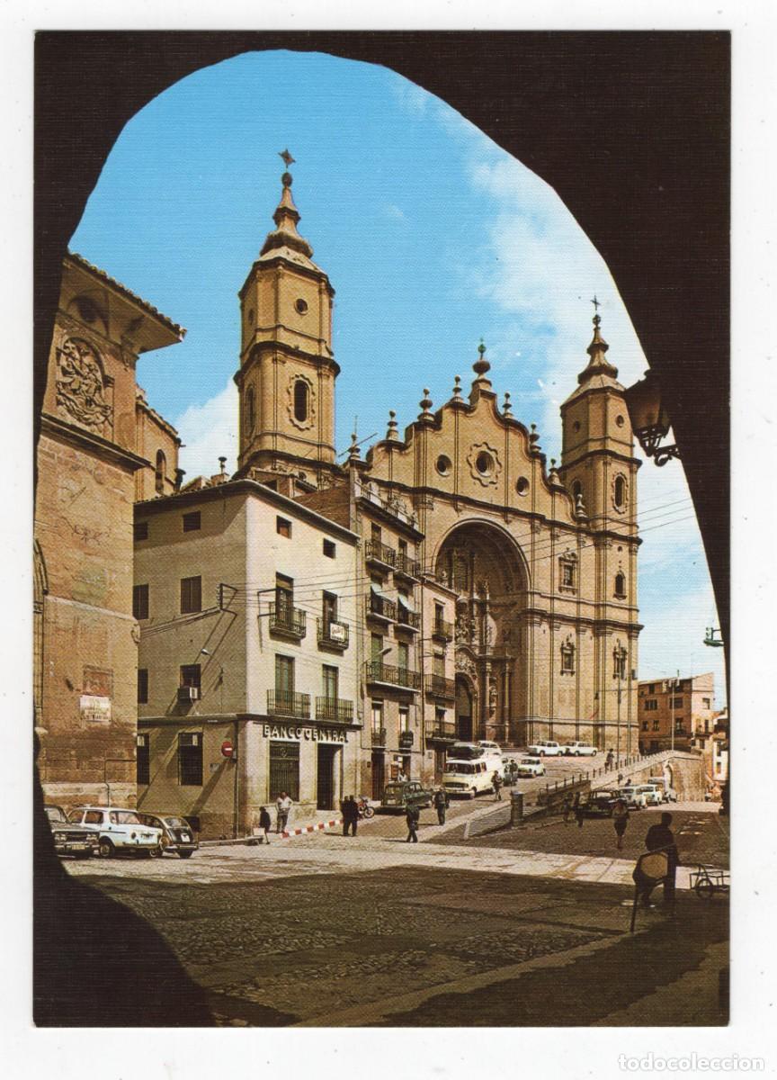 Postales: ALCA&Ntilde;IZ TERUEL COLEGIATA DE STA LA MAYOR EDICION DE LUJO _SICILIA- SIN ESCRIBIR IMAGEN DOS CARAS