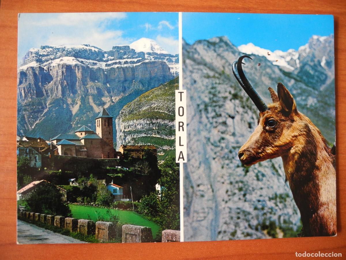 Postales: Torla Iglesia Parroquial. Rebeco. Ed. Sicilia n. 37. Nueva