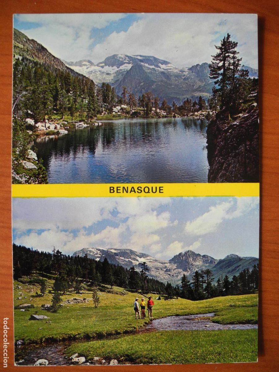 Postales: Benasque. Valle de Estos. Ibon de la Escarpinosa. Ed. Sicilia n. 44. Nueva.