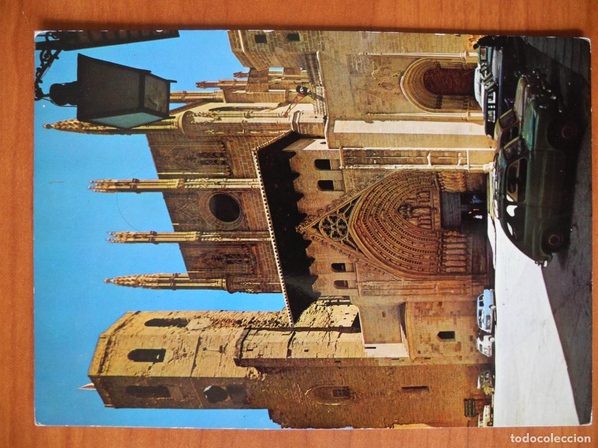 Postales: Huesca. Fachada principal de la Catedral. Ed. Sicilia n. 6. Nueva.