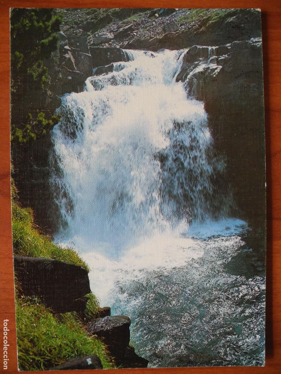 Postales: Torla. Parque Nacional de Ordesa. Gradas de Soaso. Ed. Sicilia n. 100. Circulada 1983
