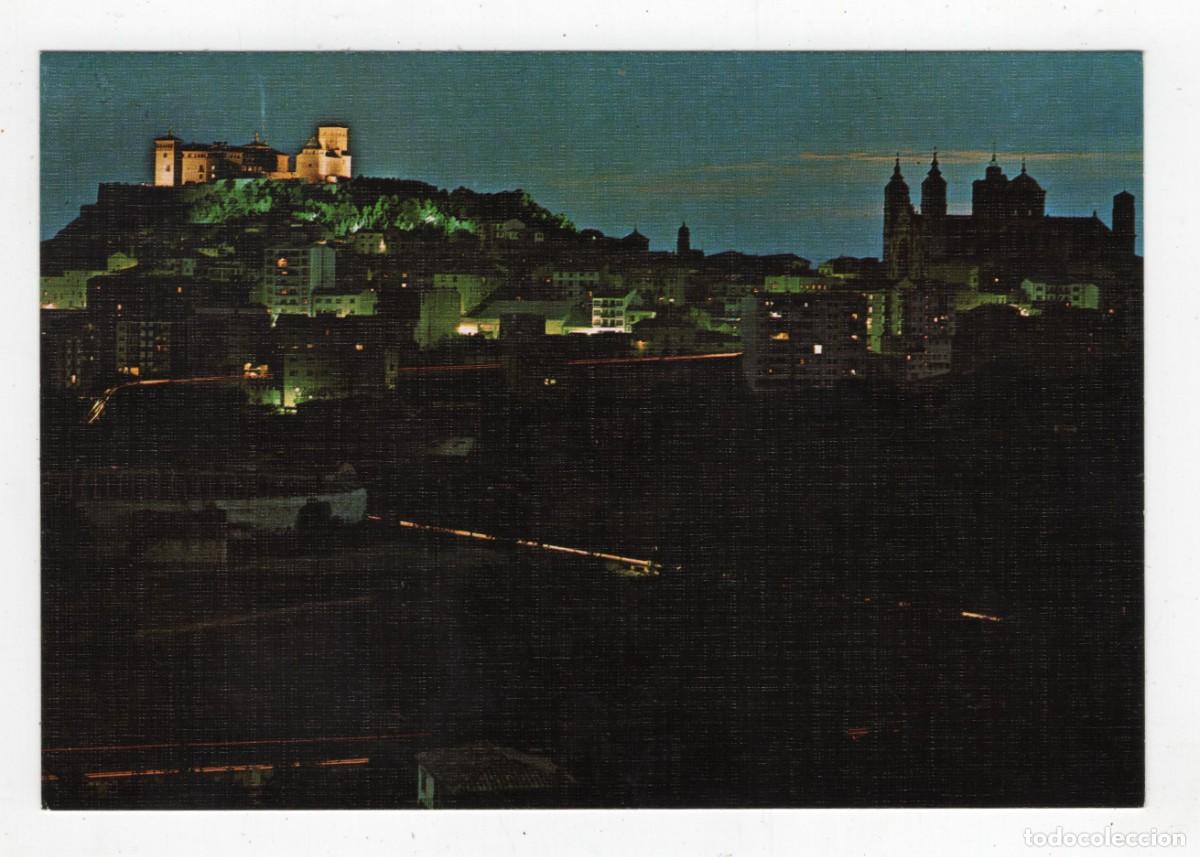Postales: ALCA&Ntilde;IZ TERUEL VISTA GENERAL NOCTURNA EDICIONES SICILIA SIN ESCRIBIR IMAGEN DOS CARAS
