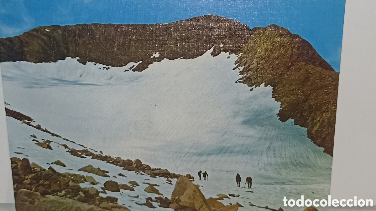 Postales: MINT Benasque Pirineo aragon&eacute;s valle de estos glaciar y pico del possets
