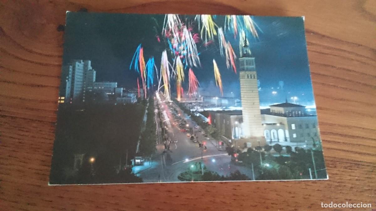 Postales: TARJETA POSTAL ZARAGOZA AVENIDA DE ISABEL LA CAT&Oacute;LICA - CIRCULADA