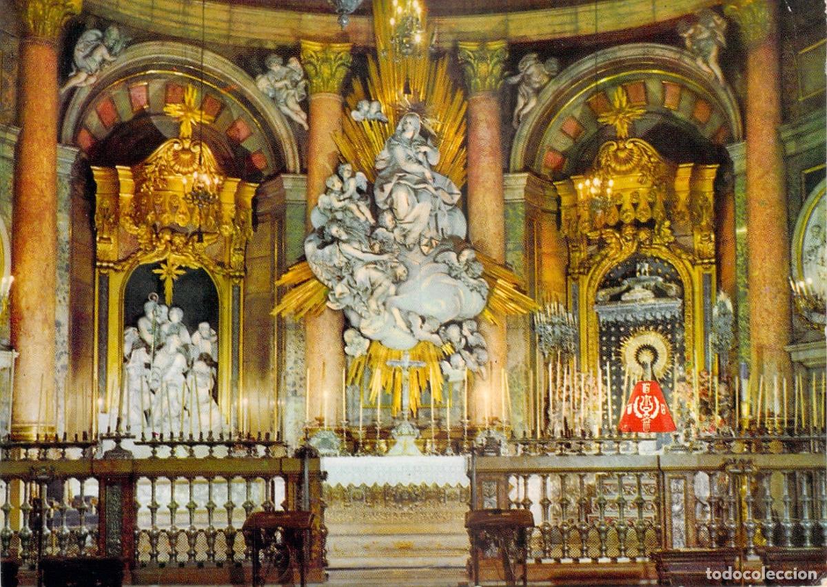 Postales: Postal de la Santa Capilla de la Bas&iacute;lica del Pilar en Zaragoza